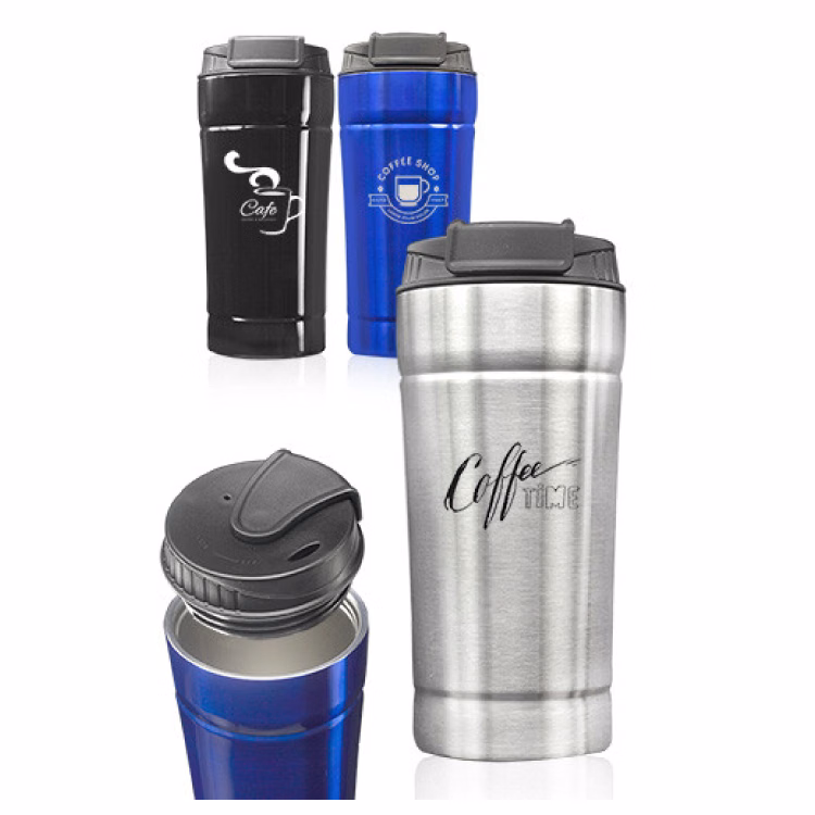 16 oz. Thermal Travel Coffee Tumbler