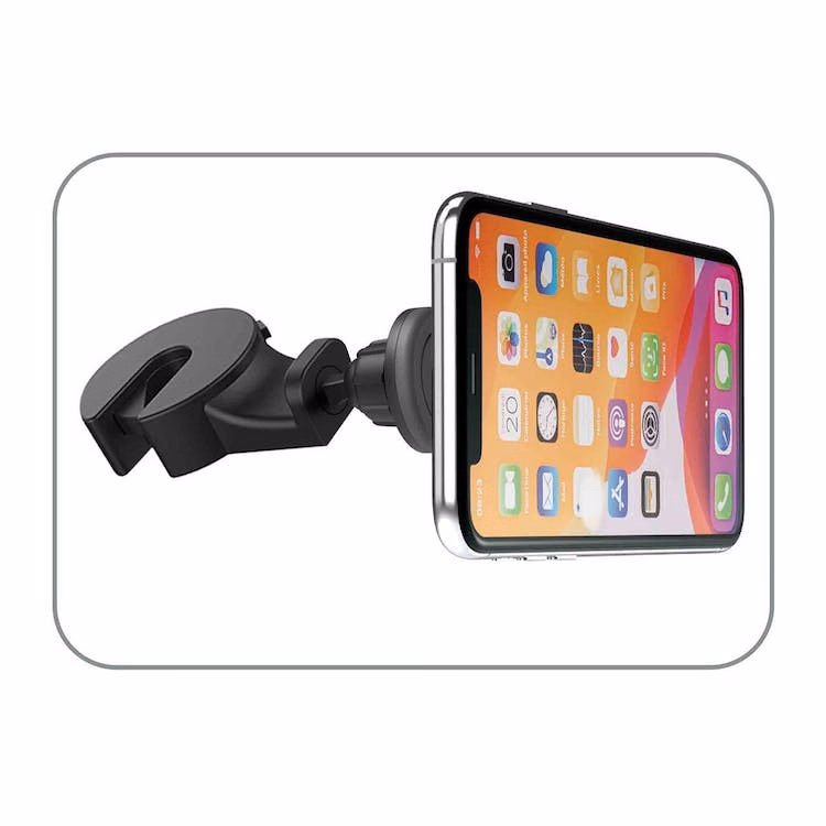 Magnetic Back Seat Mounts - Black