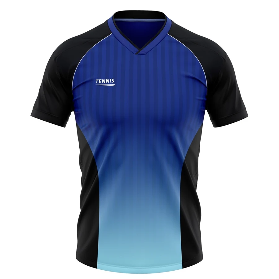 Men's and Kids' Full Sublimation Tennis Jersey - Polyester 1