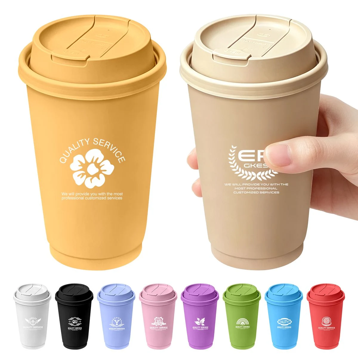 16OZ Large-Sized Disposable Hot Drink Paper Cup 1