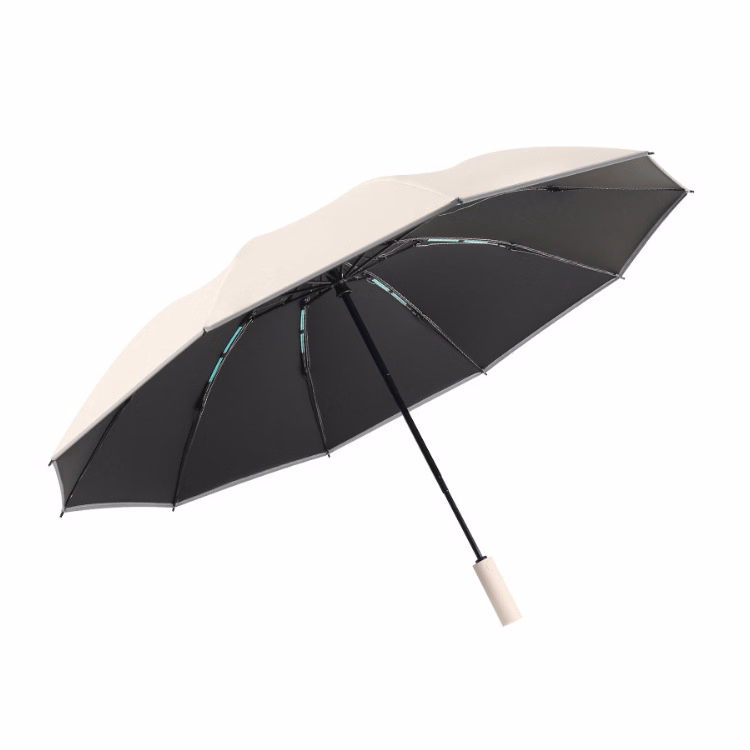 10 Ribs Automatically Open and Close Folding Inverted Umbrella