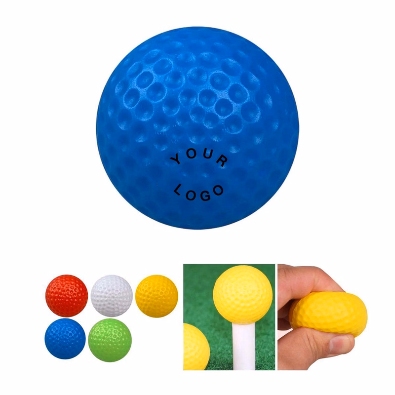 Synthetic Rubber Core Practice Golf Ball for Drills