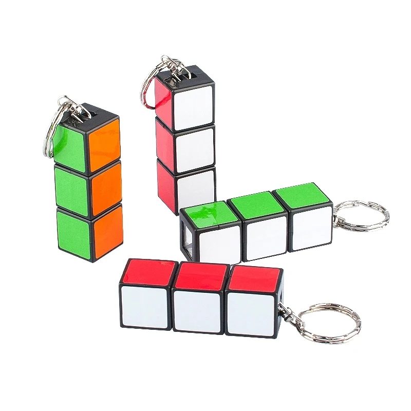 LED cube keychain 1