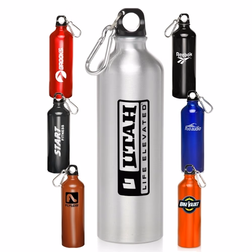 24 oz Printed Aluminum Water Bottle