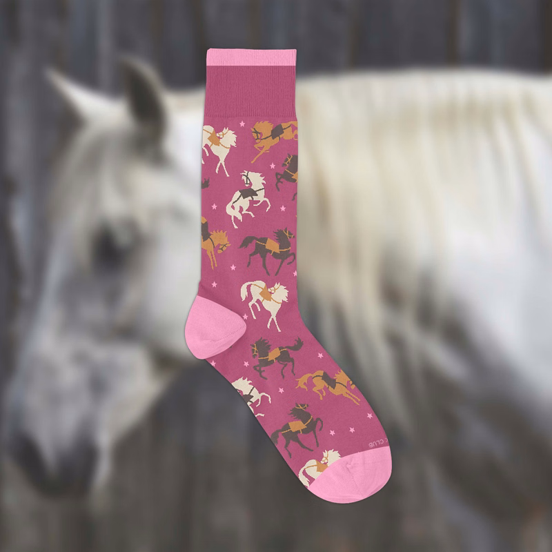 Custom Equestrian Socks - Ride in Elegance - American Made