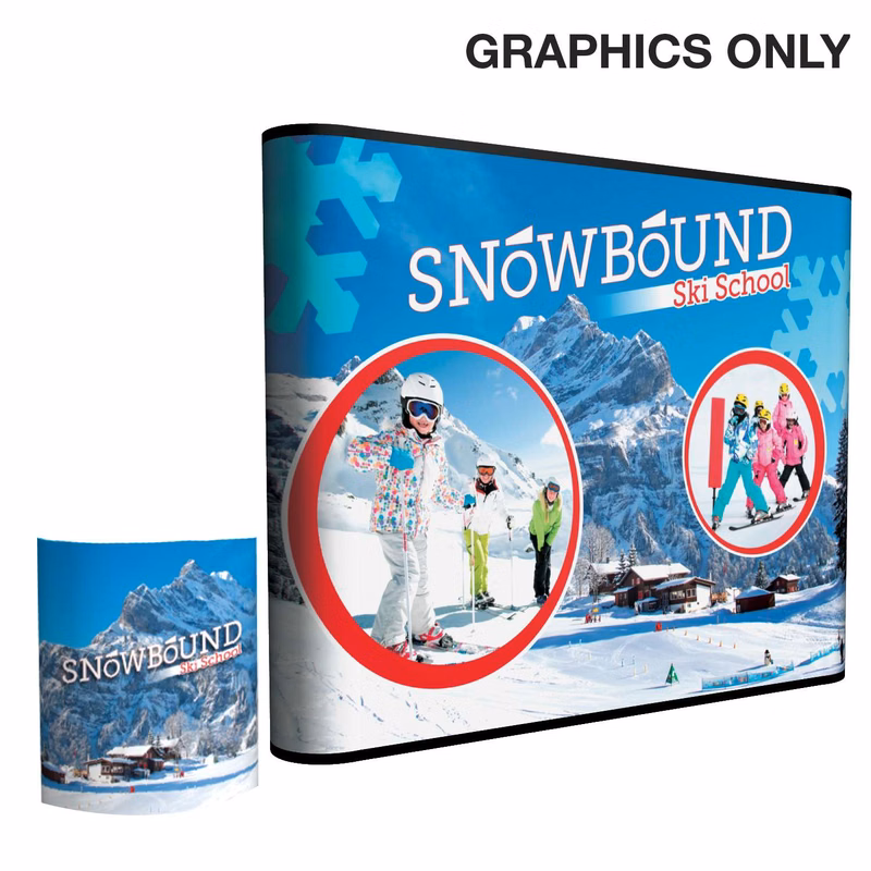 9-Quad Straight InterChange Graphic Panels (Mural)