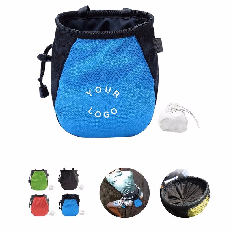 Polyester Talc Bag with Belt and Brush Slot