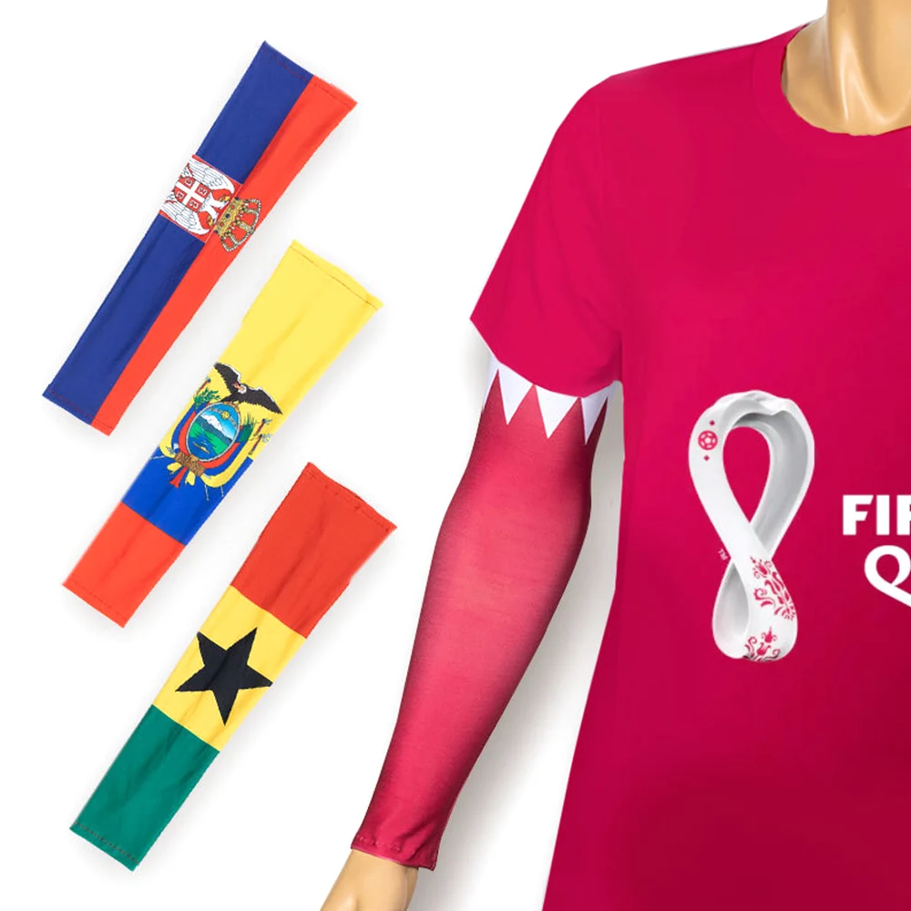 Qatar World Cup Customized National Flag Ice Sleeves 1