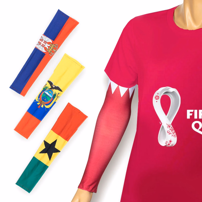 Qatar World Cup Customized National Flag Ice Sleeves