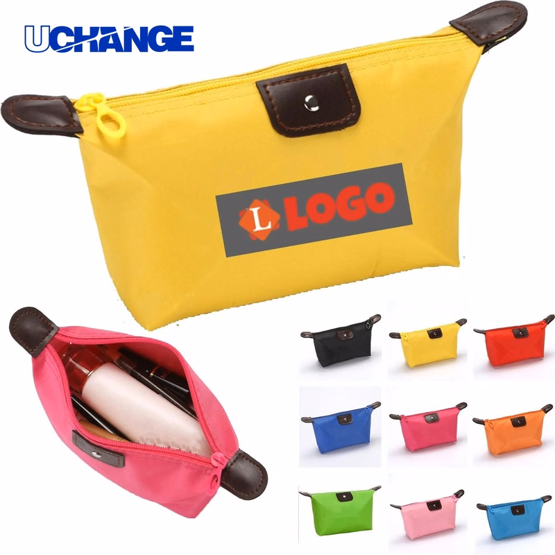 Travel Full Color Dumpling Cosmetic Zipper Bag Organizer