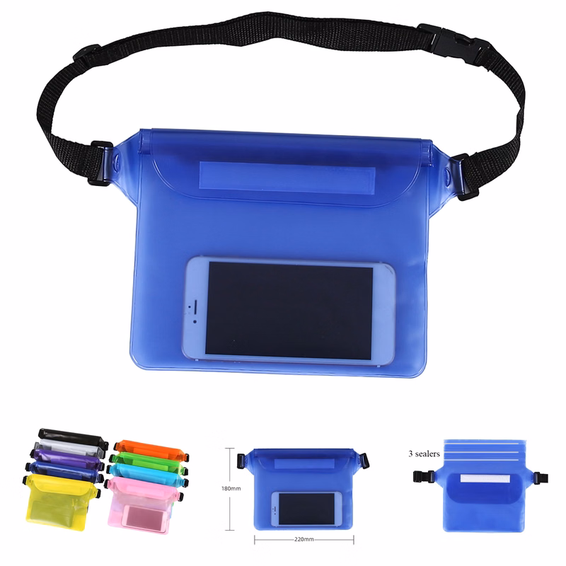 PVC Waterproof Fanny Pack Crossbody Bag