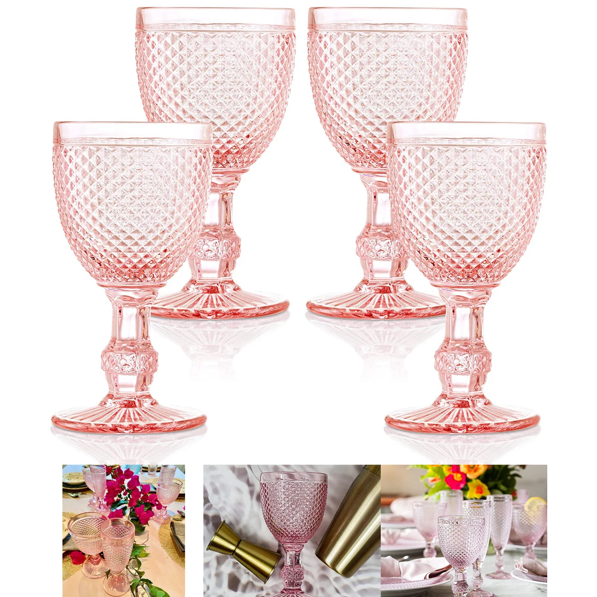 Vintage wine Glasses 1