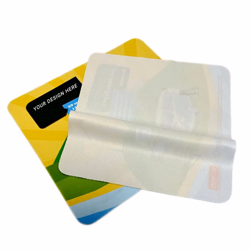 Microfiber Eyeglass Clean Cloth Mouse Pad