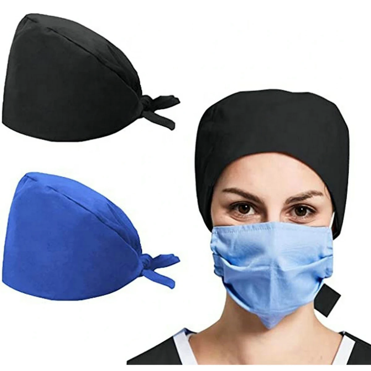 Unisex Adjustable Scrub Hats 1