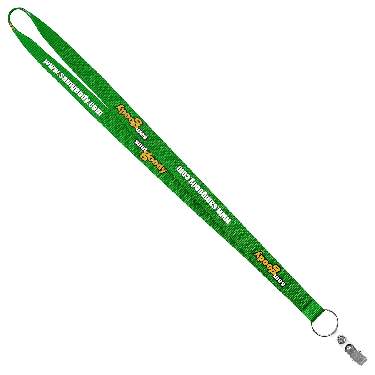 3/4" Recycled Screen Printed Lanyard 1