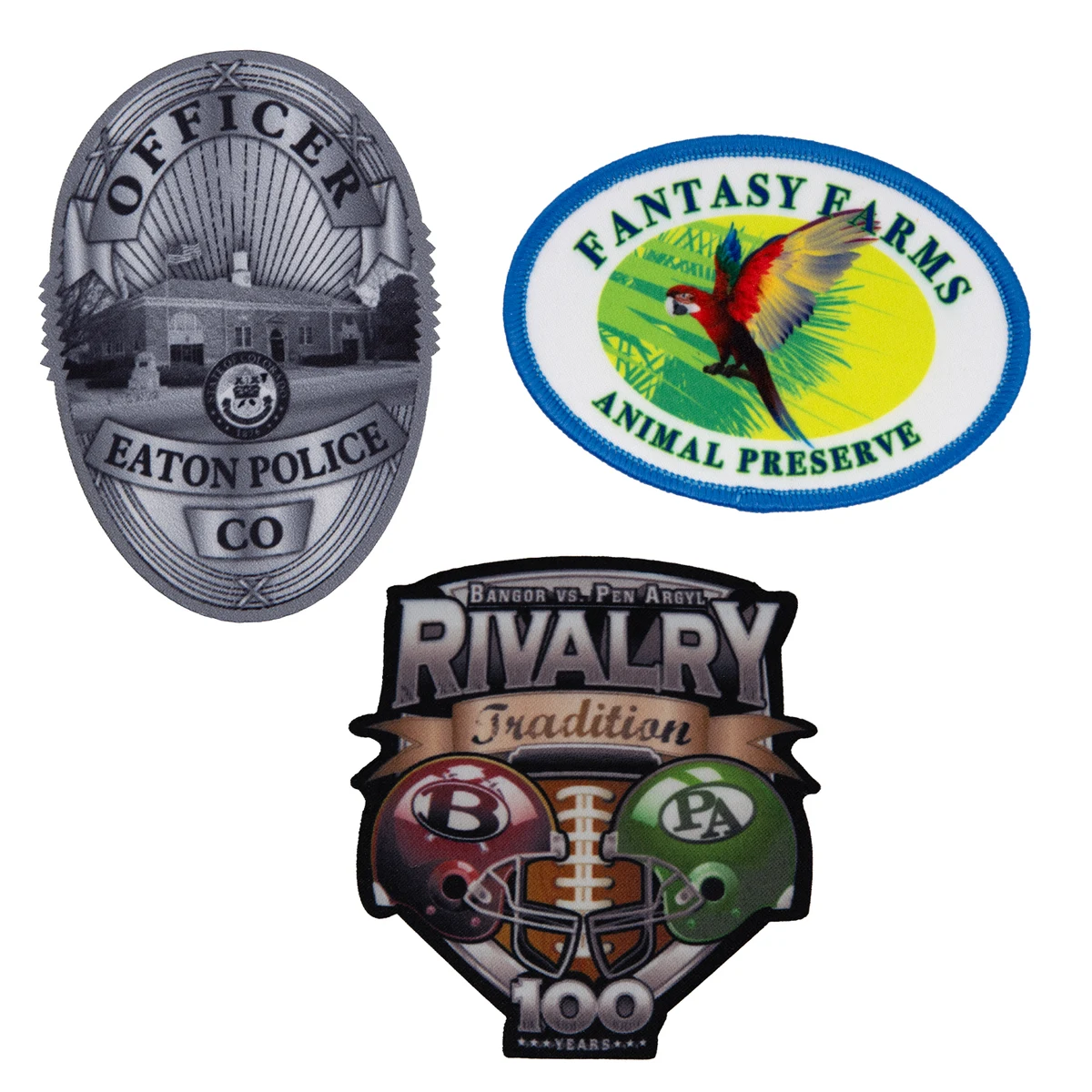 2.5" Dye Sublimated Patch 1