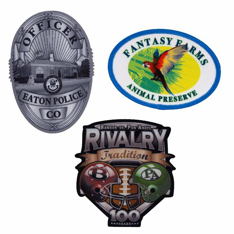 2.5" Dye Sublimated Patch