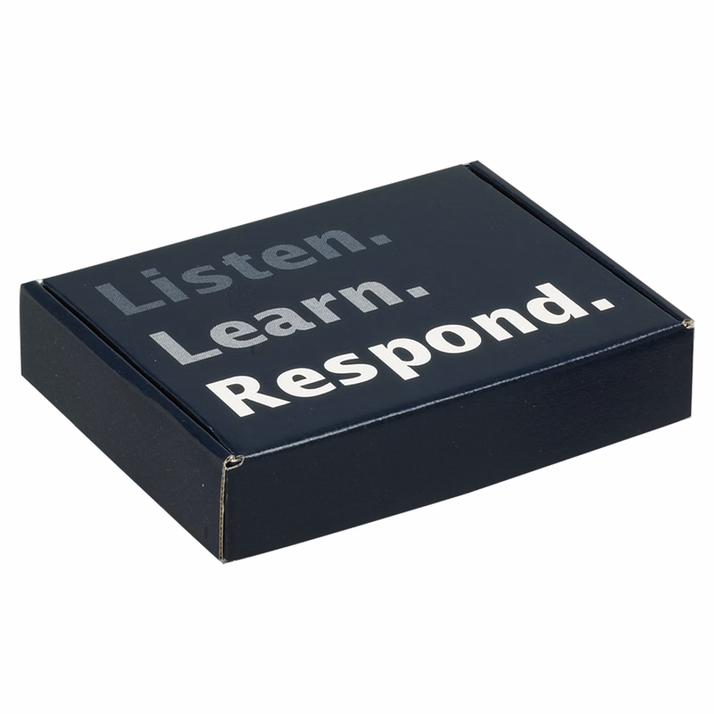 6 1/4" x 4 1/2" x 1 1/4" - E-Flute Outside Tuck Box