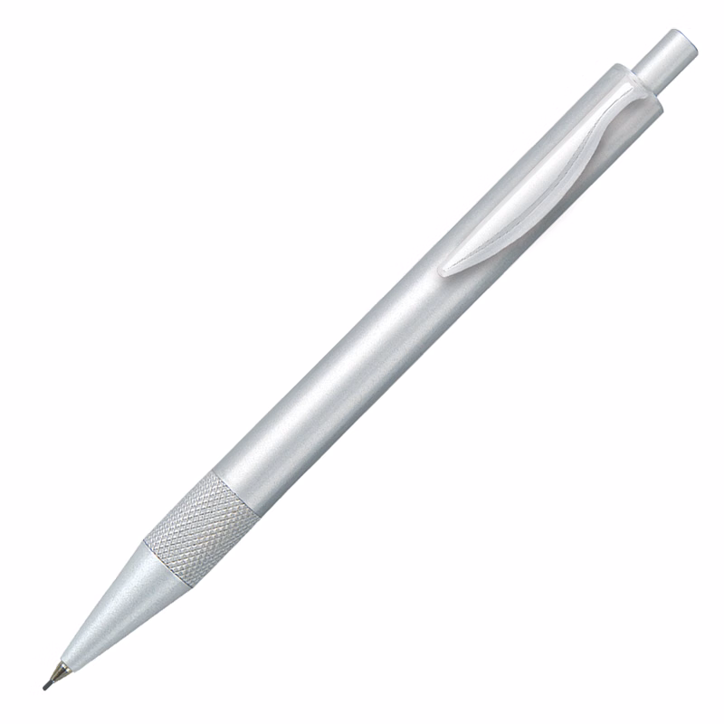 MATTE SILVER BRASS APOLLO II MECHANICAL PENCIL