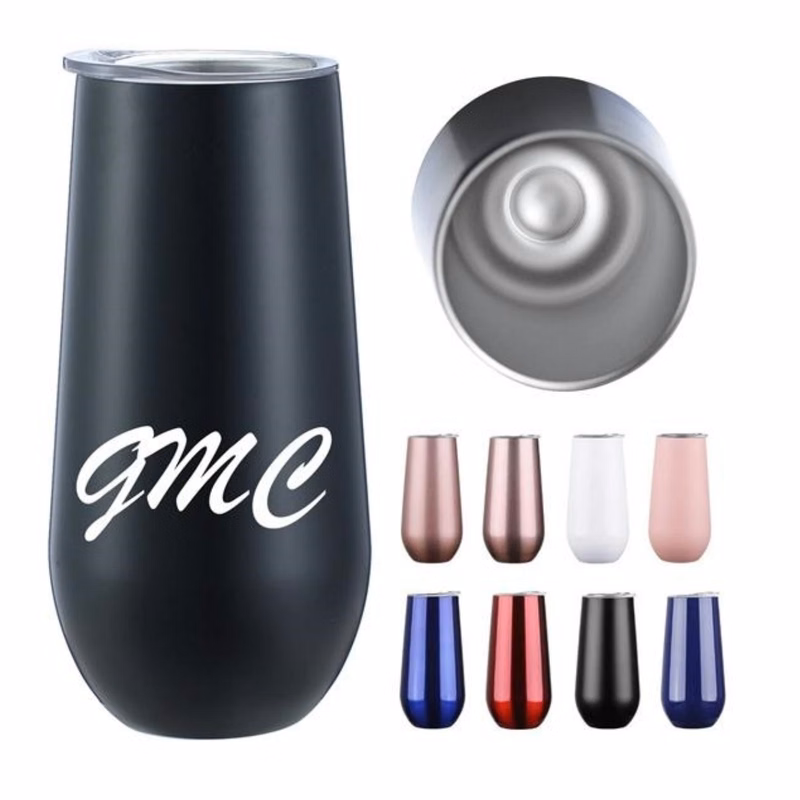 16 oz Egg Shaped Tumbler with Full Color Printing