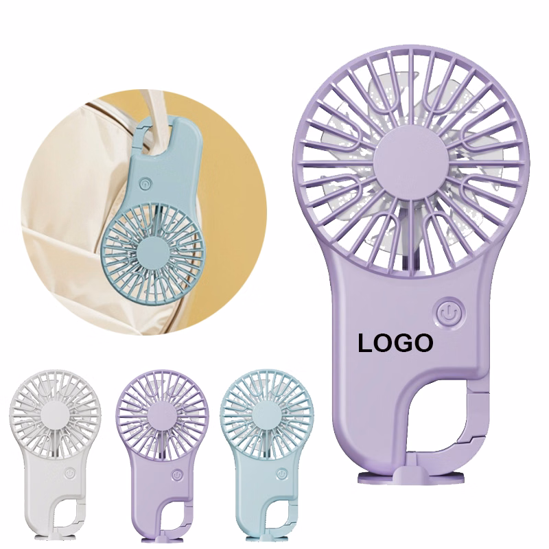 Handheld Fan with Mountaineering Buckle
