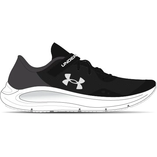 UA Pursuit 3 AC Girls' Pre-School Running Shoes 1