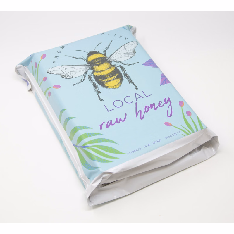 Full Color Expandable 1-Sided Poly Mailer (9.75" x 12" x 4")