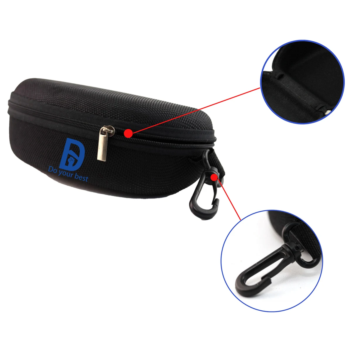 Glasses Case with Hook MOQ 50 1
