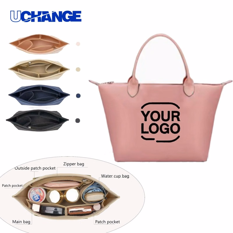 Felt Makeup Organizer Bag