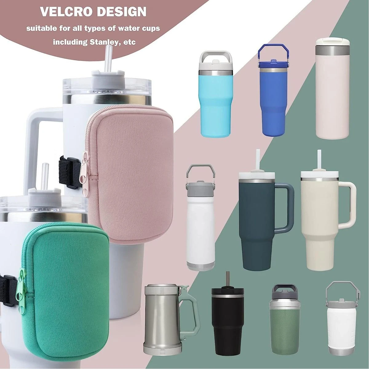 Water Bottle Pouch for 40 oz Cup Holder 1