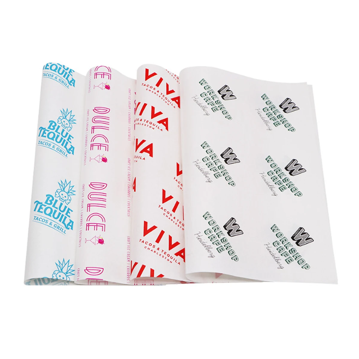 Oil-Resistant Hamburger Wrapping Paper 1