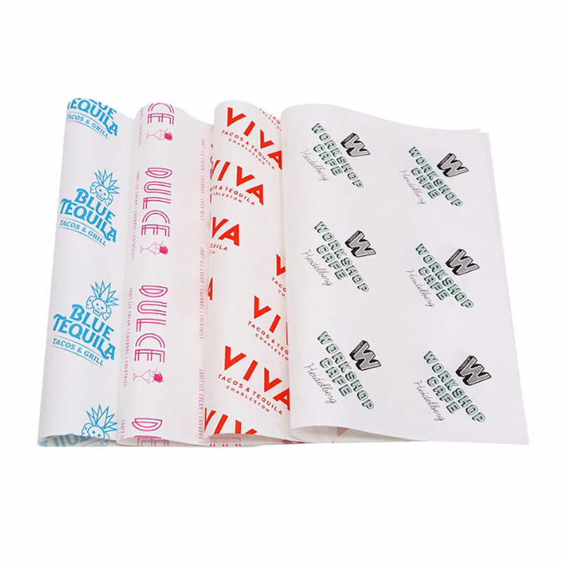 Oil-Resistant Hamburger Wrapping Paper