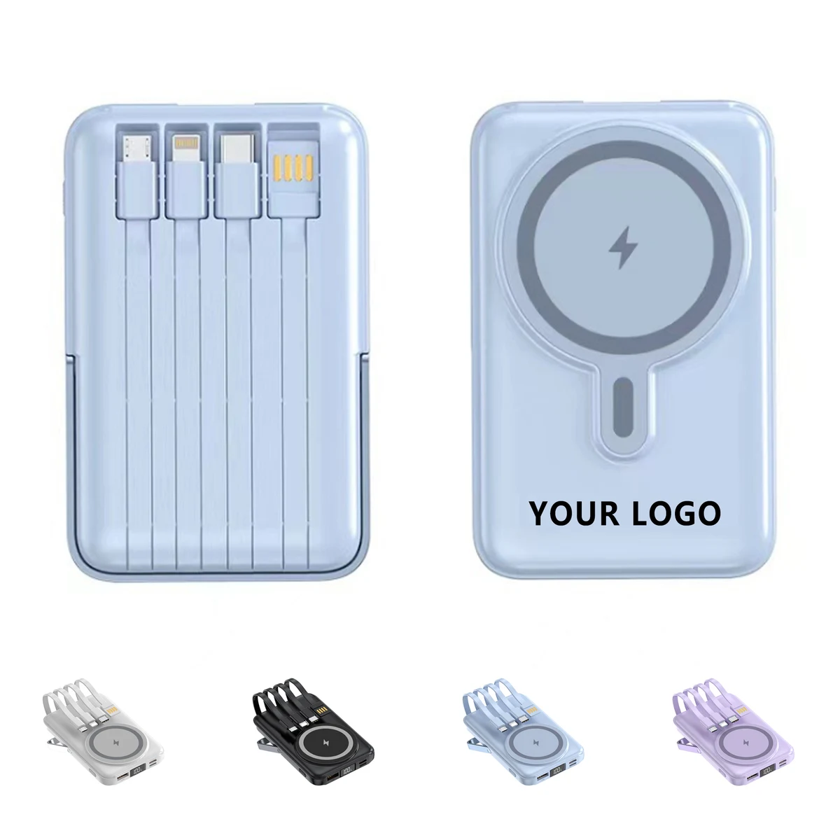 Magnetic Wireless Power Bank 10000mAh Mobile Battery 1