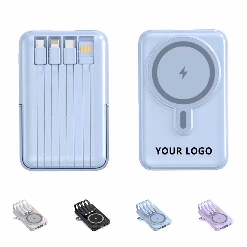 Magnetic Wireless Power Bank 10000mAh Mobile Battery