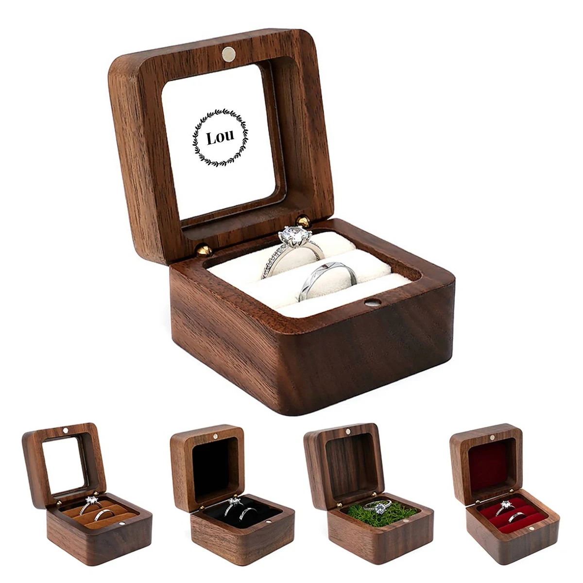 Ring Box(Glass/Wood Top Optional) 1