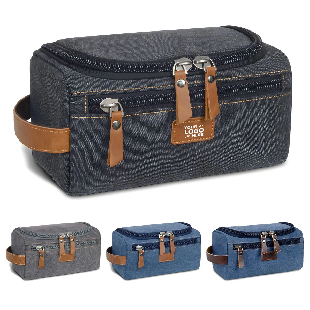 Premium Canvas Travel Kit & Grooming Organizer 1