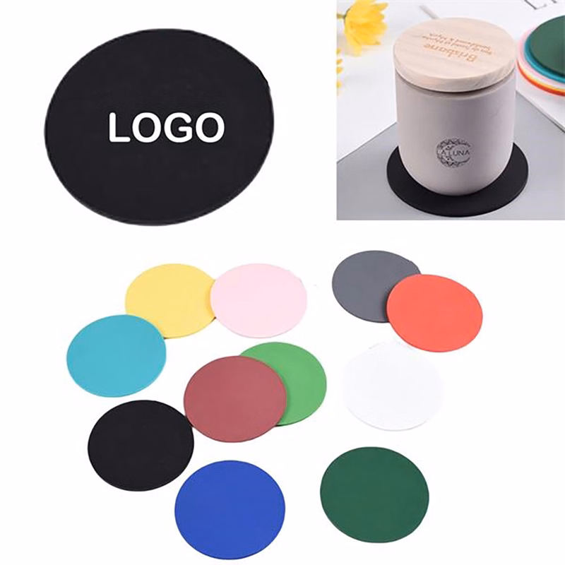 Soft rubber coaster