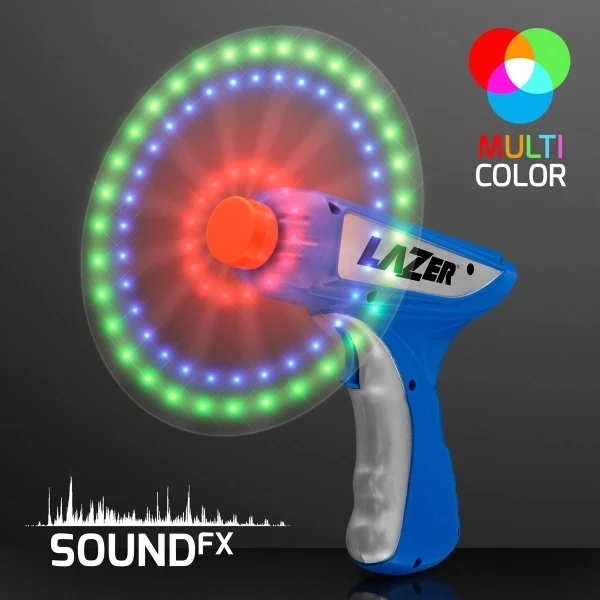 LED Spinning Lights Space Blaster Toy Gun 1