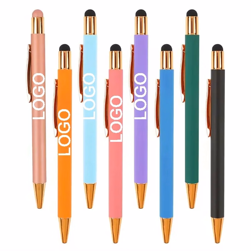 Custom Bowie Softy Rose Gold Stylus Pen
