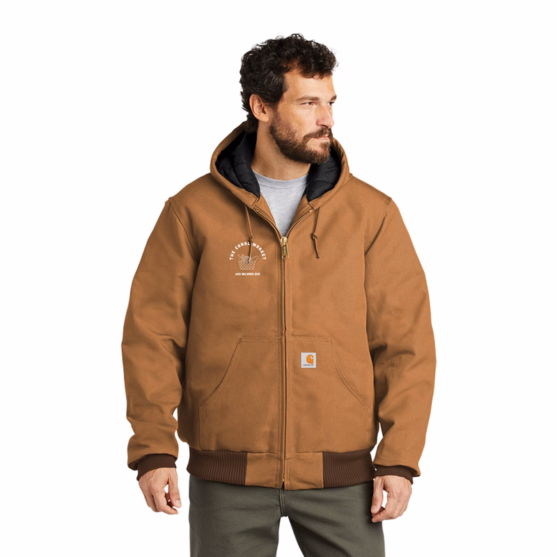 Carhartt(R) Tall Quilted-Flannel-Lined Duck Active Jac