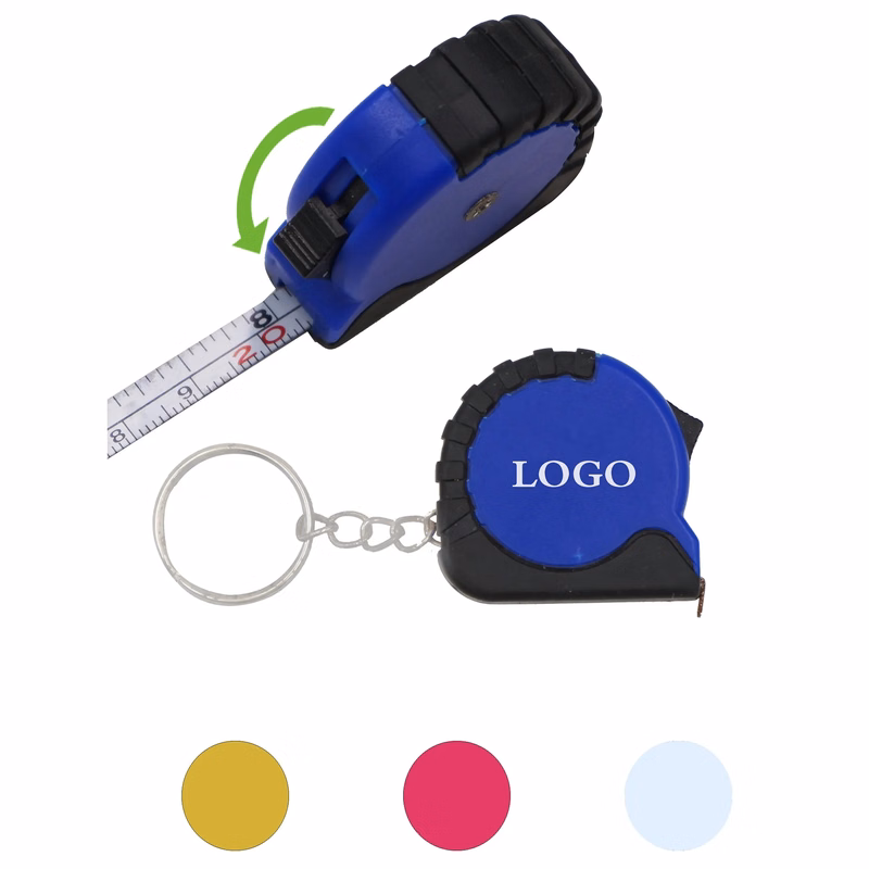 3 Ft Mini Tape Measure Keychain MOQ 10pcs