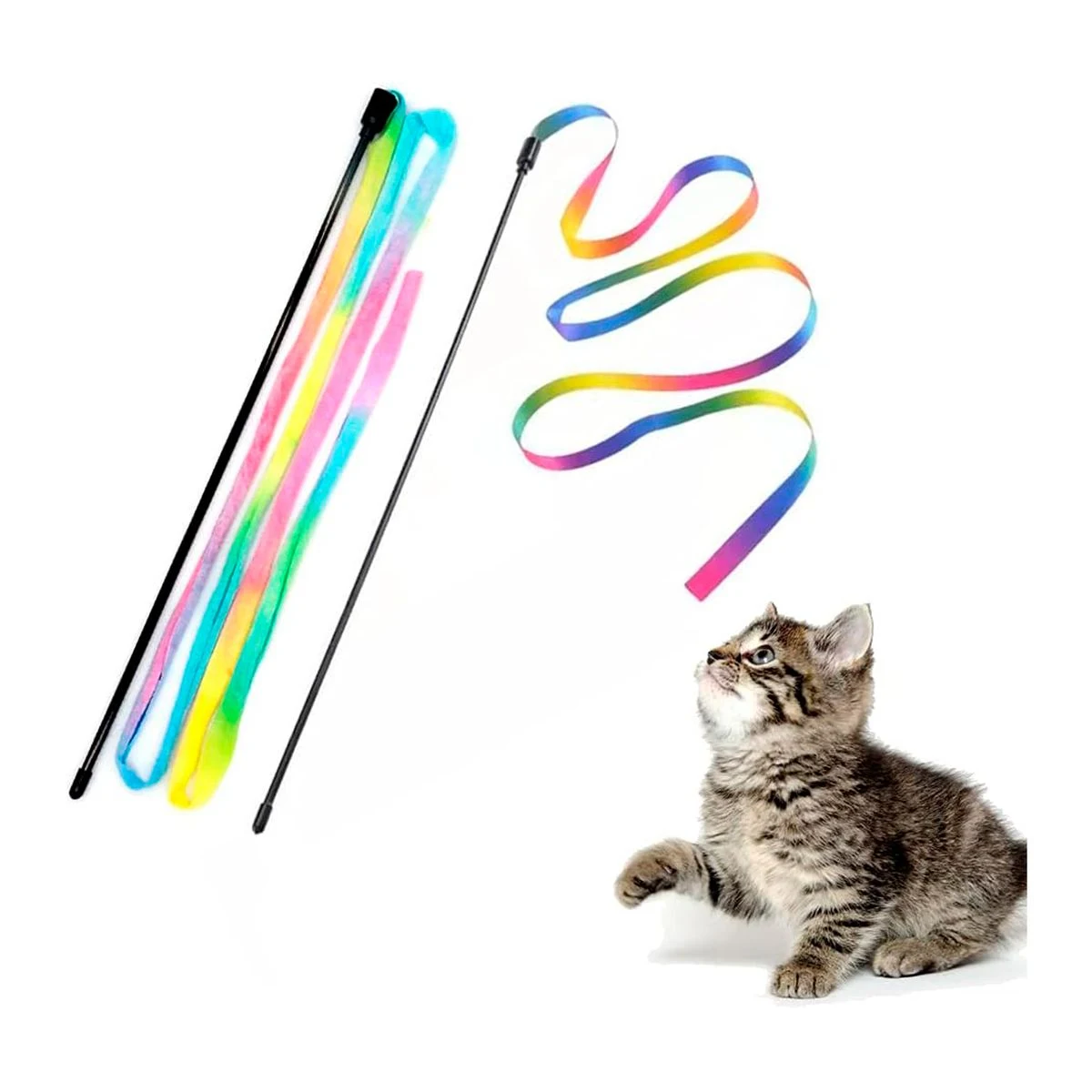 Nteractive Cat Rainbow Wand Toy 1