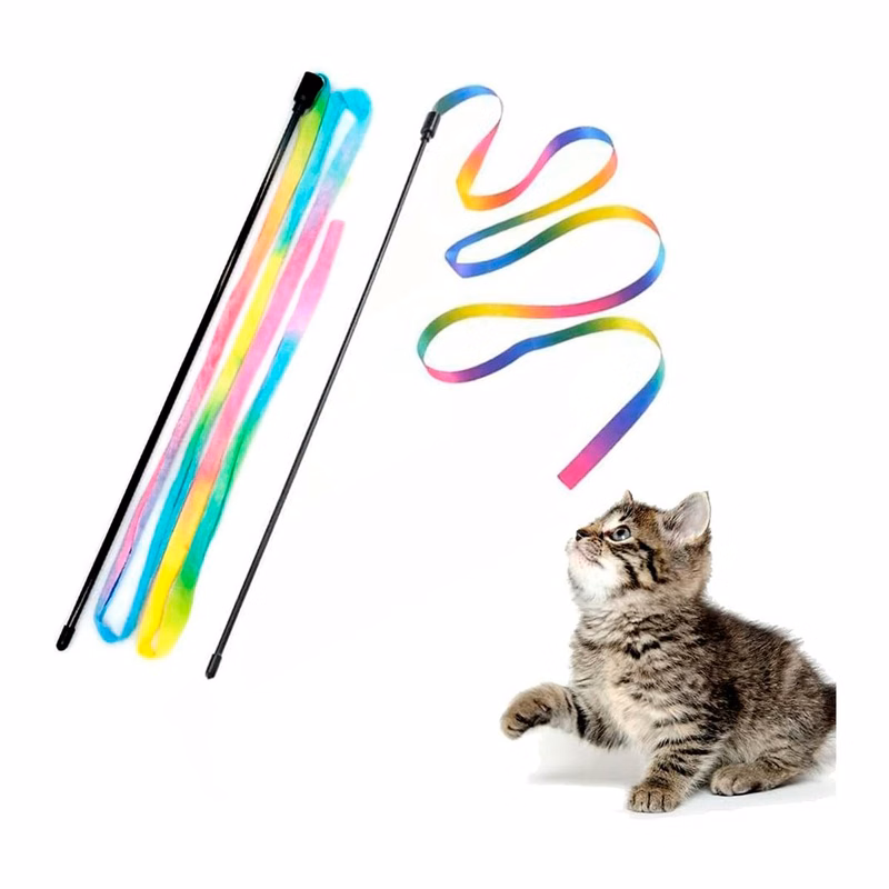 Nteractive Cat Rainbow Wand Toy