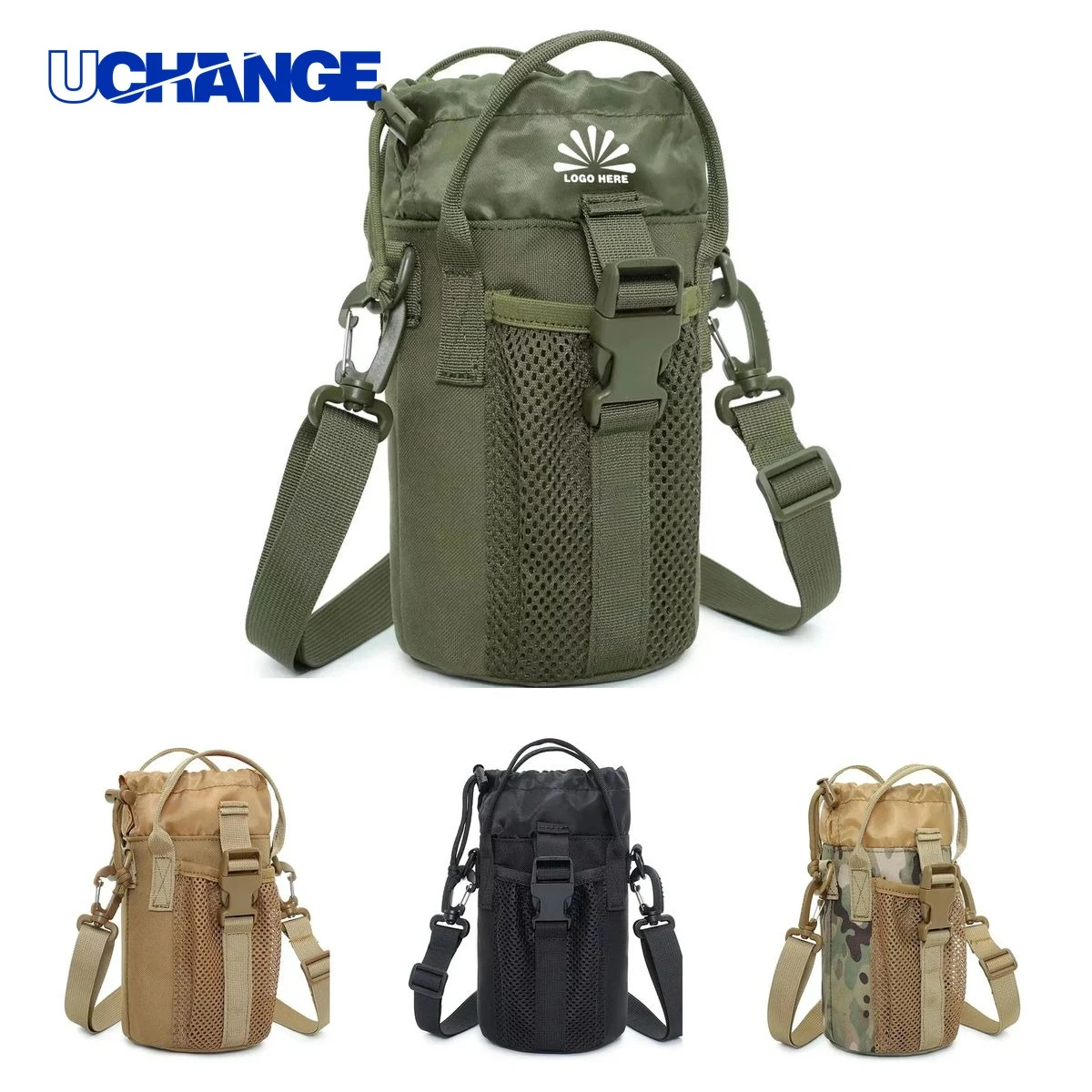 Large Capacity Crossbody Water Bottle Bag 1
