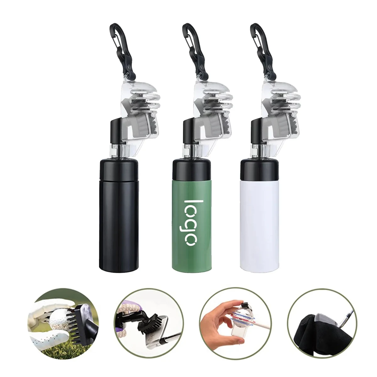 Golf Cleaning Brush With Hook 1
