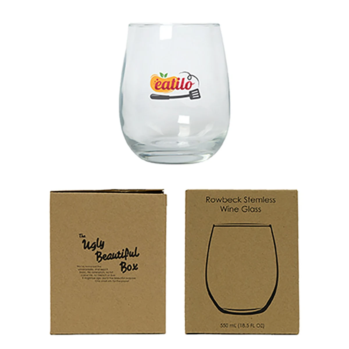 Rowbeck 550 Ml. (18 Fl. Oz.) Stemless Wine Glass 1