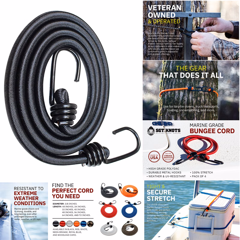Bungee Cord with Hooks