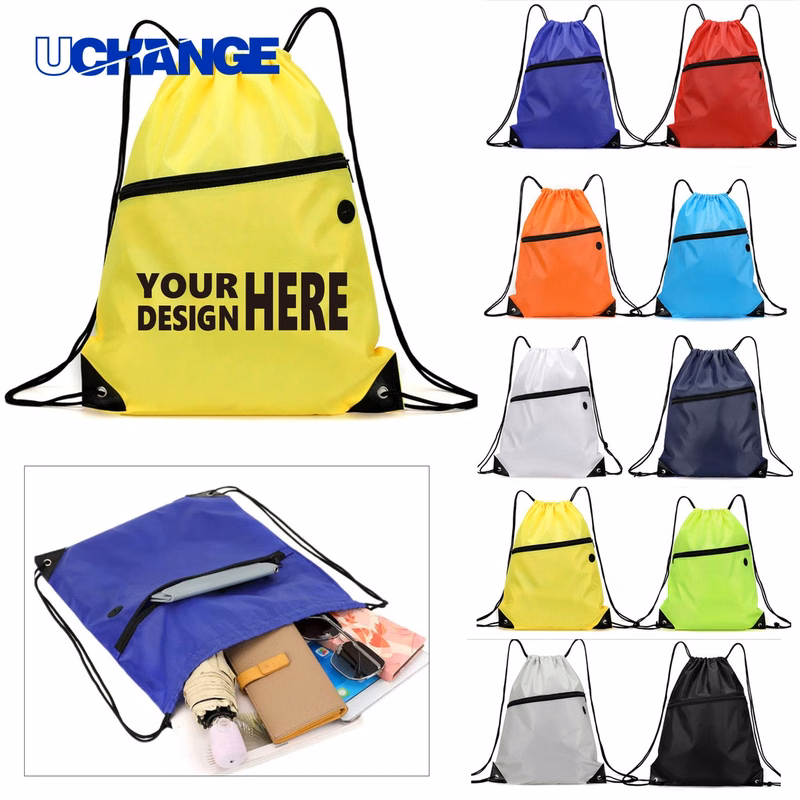 Polyester Fabric Drawstring Bag