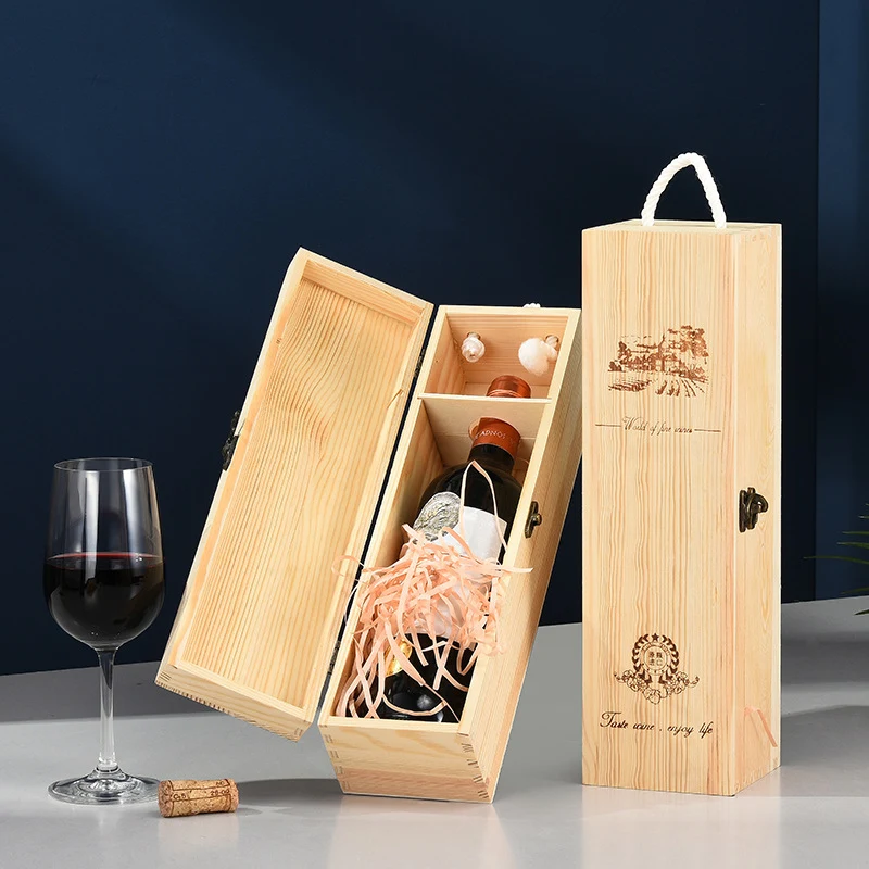 Wooden Wine Box 1