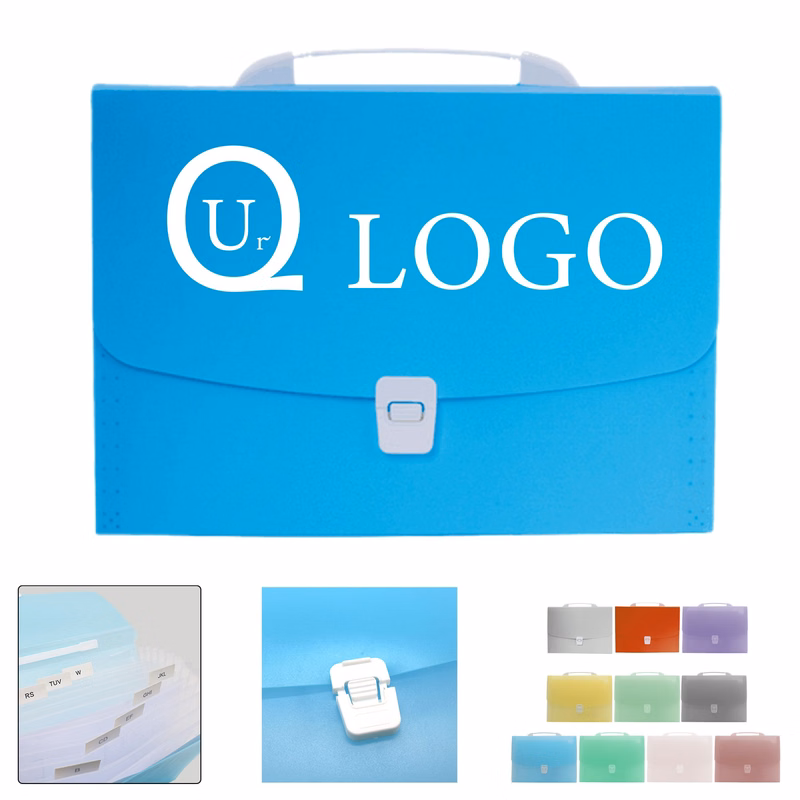 Portable Translucent Folder Bag